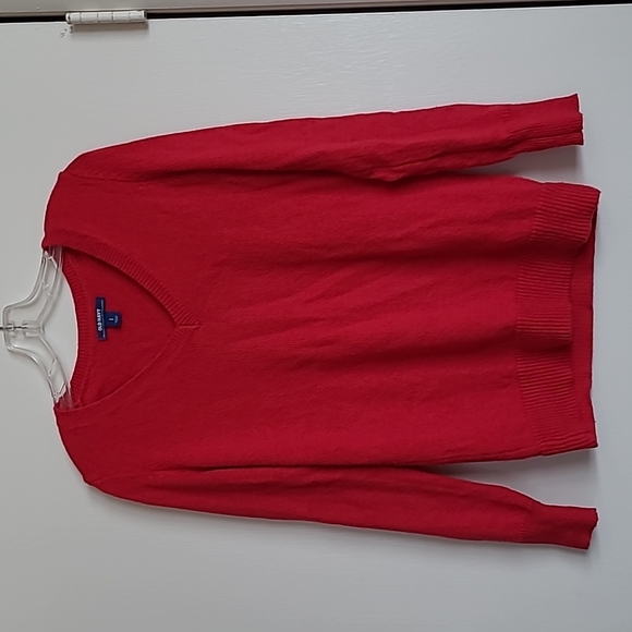 Old Navy V-neck sweater, size small, red - Picture 1 of 7
